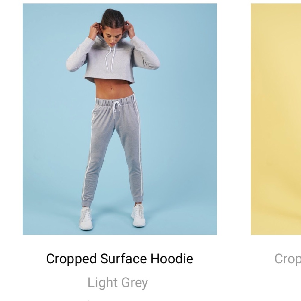 Cropped Surface Hoodie ON HOLD DO NOT BUY